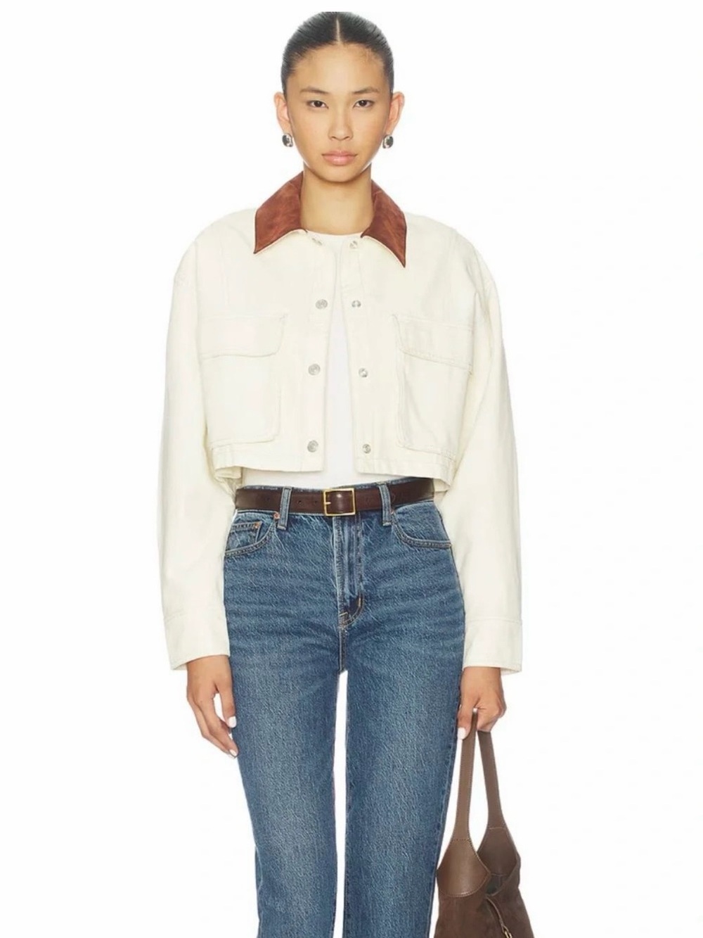 We The Free Martha Workwear Jacket in Tofu